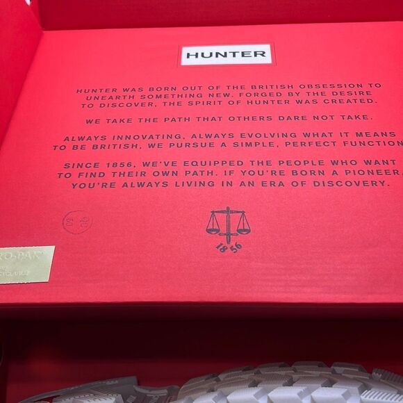 HUNTER Metallic Insulated Waterproof Snow Boots women size 9 NWB - Picture 11 of 14